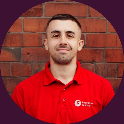 Portrait of Tom is the Engineer at Focus On Testing
