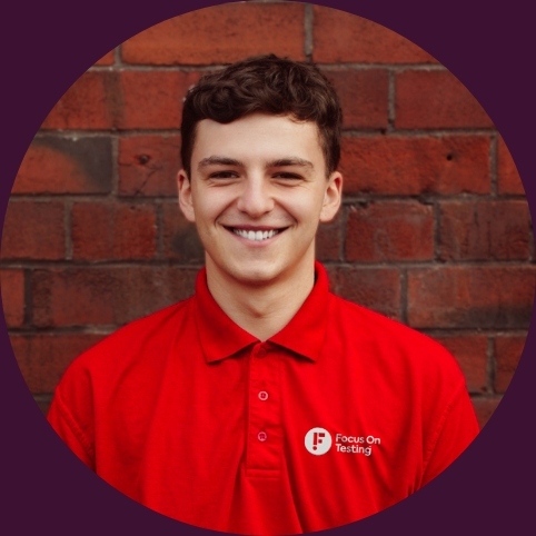 Portrait of Coburn is the Engineer at Focus On Testing