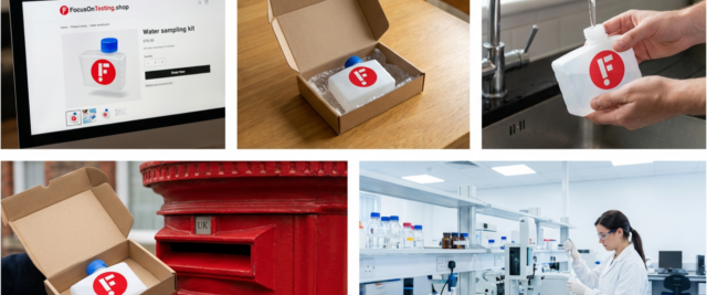 UK Legionella water testing kits and laboratory compliance testing process